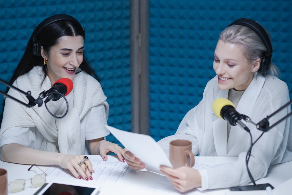 Women in a Studio